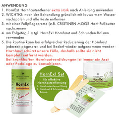 Set zum Hornhaut entfernen