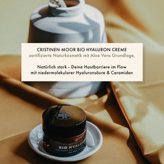 BIO HYALURON – ANTI AGING DAY CREAM mit Ceramide – für alle Hauttypen | zertifizierte Naturkosmetik