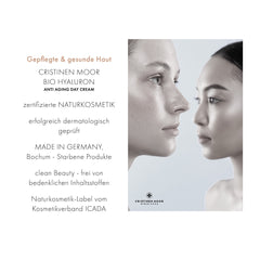BIO HYALURON – ANTI AGING DAY CREAM mit Ceramide – für alle Hauttypen | zertifizierte Naturkosmetik