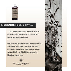 Moor Bad für die Badewanne - Naturbad für zuhause intensiv mit Heilmoor und Menthol, 1000 ml, durchblutungsfördernd