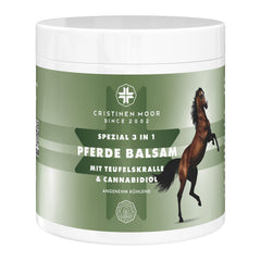 Pferde Balsam mit Teufelskralle und Cannabidiol (CBD) Pferdesalbe - in 2 Größen