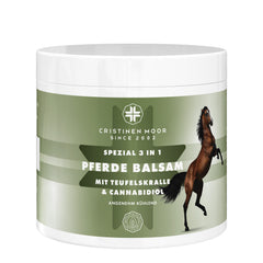 Pferde Balsam mit Teufelskralle und Cannabidiol (CBD) Pferdesalbe - in 2 Größen